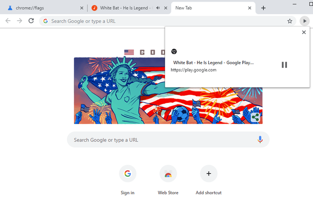 Illustration for article titled How to Control Videos and Music from Chrome’s Toolbar